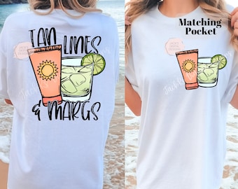 Tan Lines And Margs PNG, Margarita Png, Summer Png, Sublimation Download, Beach Png Summer Design Png For Shirts