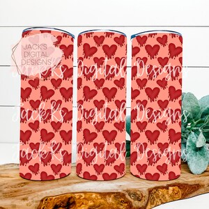 Melting Heart Seamless Tumbler Wrap, Valentines Day Tumbler, Burn Baby Burn Png, 20 oz Tumbler Wrap, Anti Valentines Wrap, Melting Heart Png