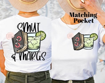 Smut And Margs PNG, Margarita Png, Smut Png, Sublimation Download, Book Png Booktok Design Png For Shirts