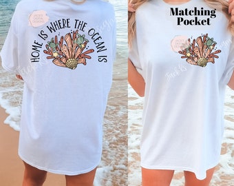 Home Is Where The Ocean Is Png, Sea Turtle Png, Summer Png, Under The Sea Png, Motivational Png