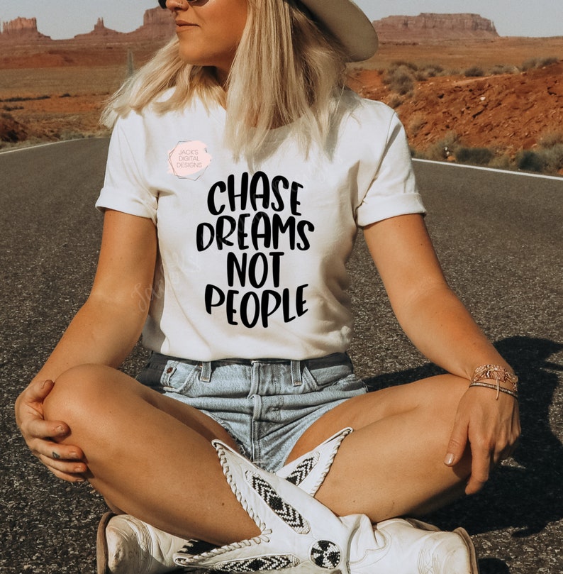 Chase Dreams Not People Svg, Dream Catcher Svg, Dreamer Svg, Motivational Svg, Chase Dreams Png, Pocket Design, Commercial Use image 5