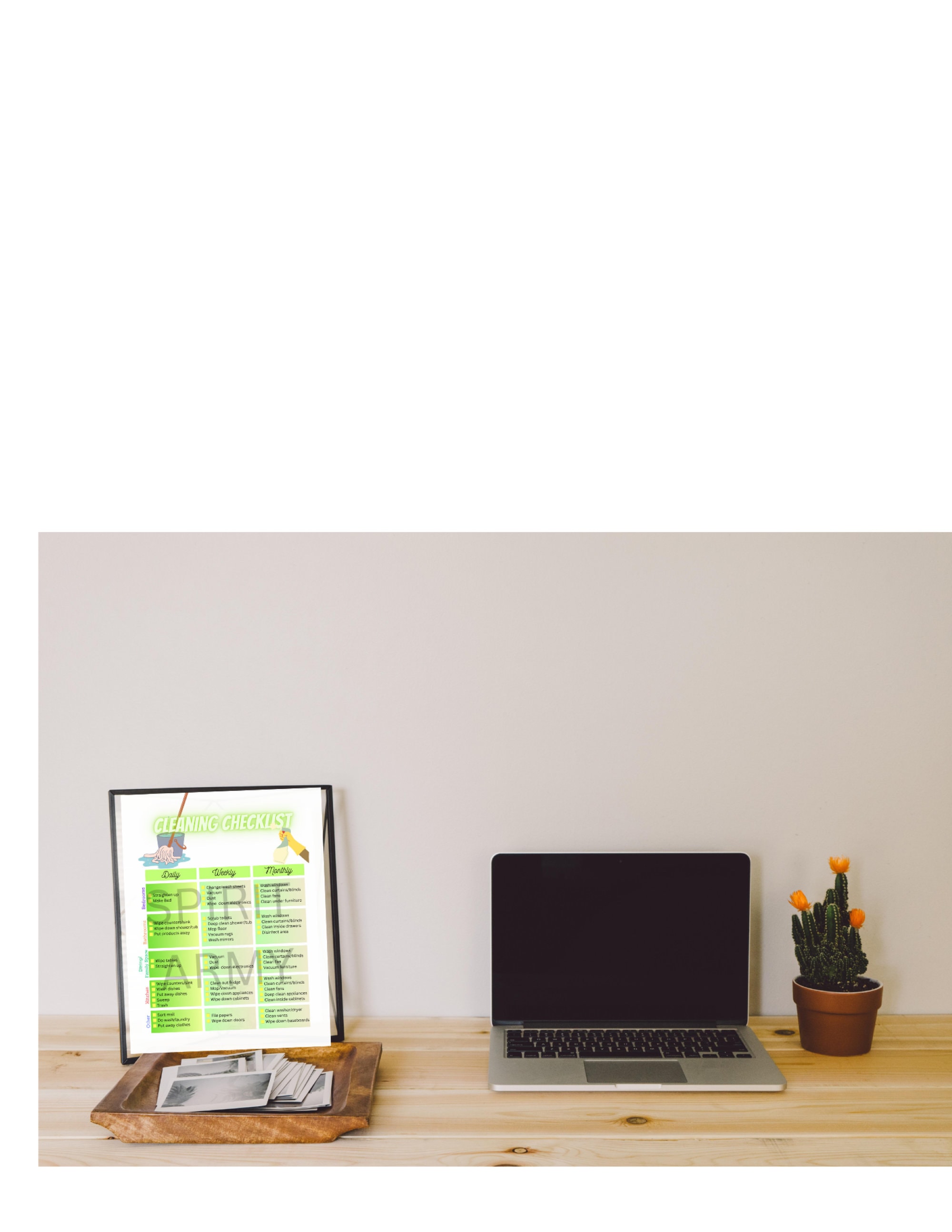 Cleaning Checklist, Cleaning Guide, PDF Printable - Etsy