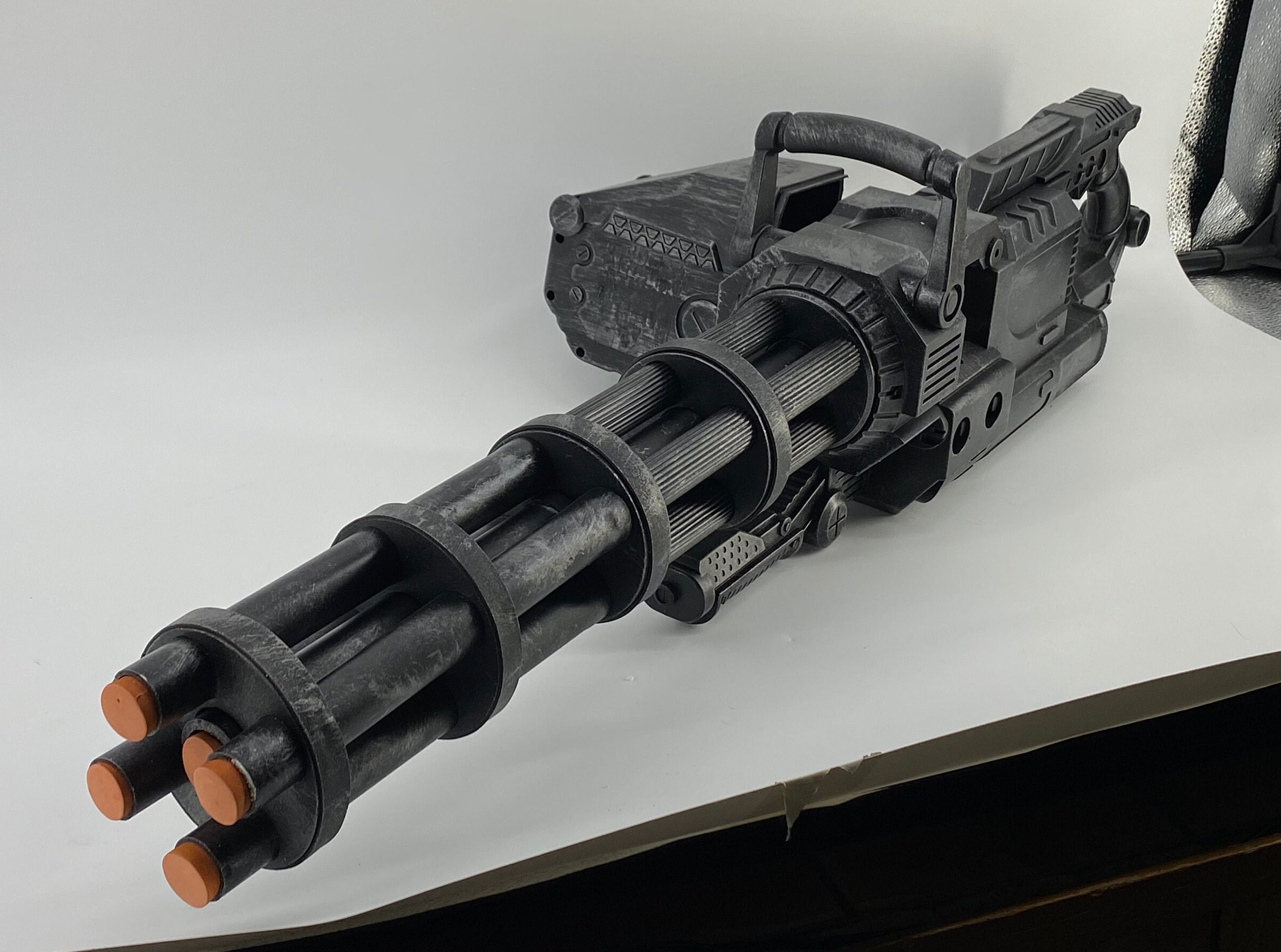 Realistic Nerf Minigun With Slam Fire -  Israel