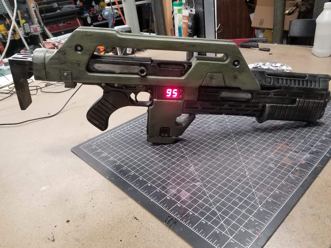 Aliens Pulse Rifle Prop Etsy