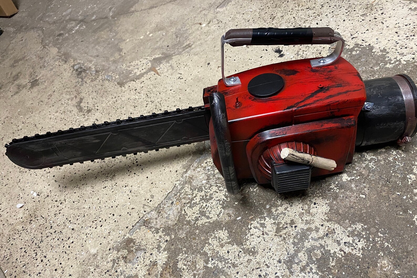 Ash Chainsaw Fake Cosplay Arm Prop Etsy