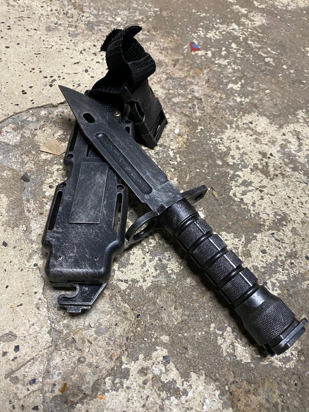 Costume Fake Rubber Knife W/ Sheath Etsy Australia