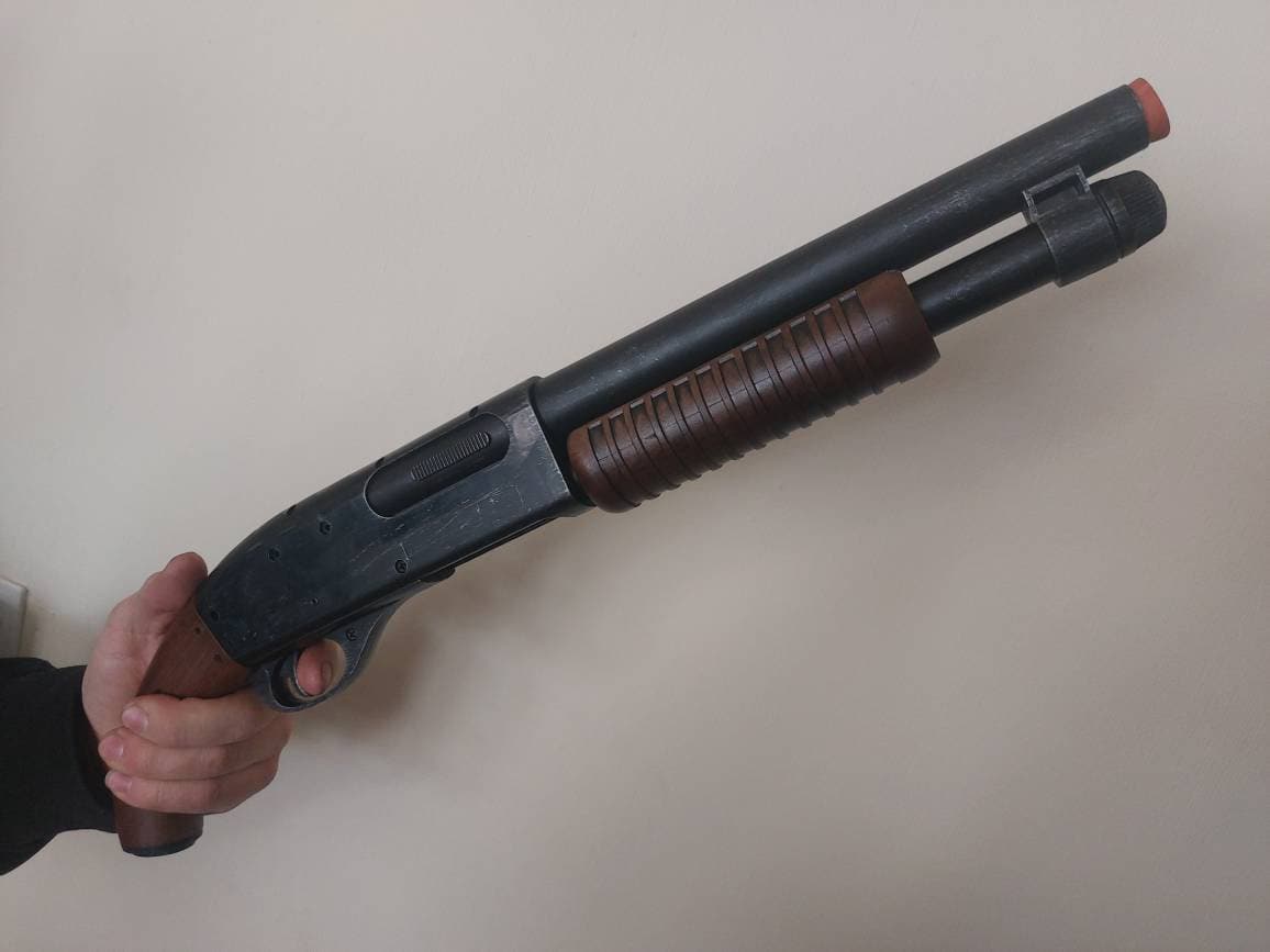 Pump Saw'd off Training Shotgun High-quality Fake Cosplay Costume Film Prop  - Etsy