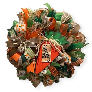 Carrot wreath,Farmhouse wreath,Rustic Easter wreath,Carrot door wreath,Spring Carrots wreath,Easter Carrot wreath,Spring wreath,Carrot decor