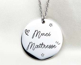 ATSEM Christmas gift | Customizable necklace for mistress