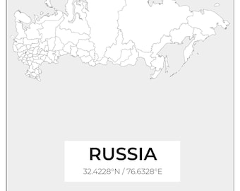 Map of Russia