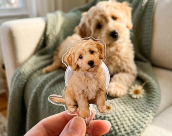 Portatarjetas personalizado para mascotas con foto, portatarjetas con silueta de perro o gato troquelada, regalo personalizado para enfermeras, recuerdo conmemorativo de mascotas, credencial para técnico veterinario o profesor.