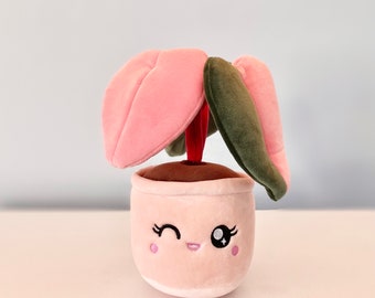 Pink Princess Philodendron Plush Toy