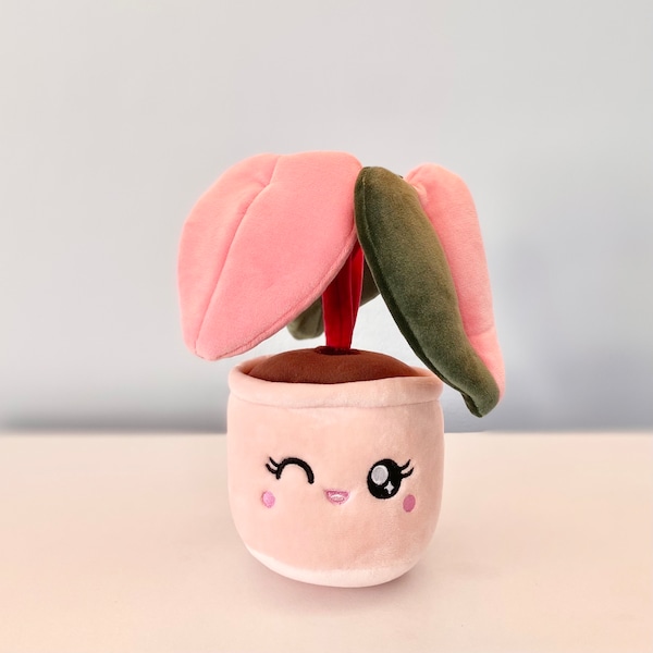 Pink Princess Philodendron Plush Toy