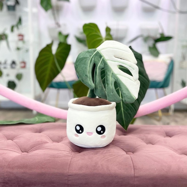 Monstera Albo Plush Toy image 2