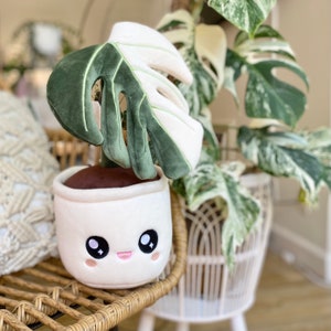 Monstera Albo Plush Toy image 3