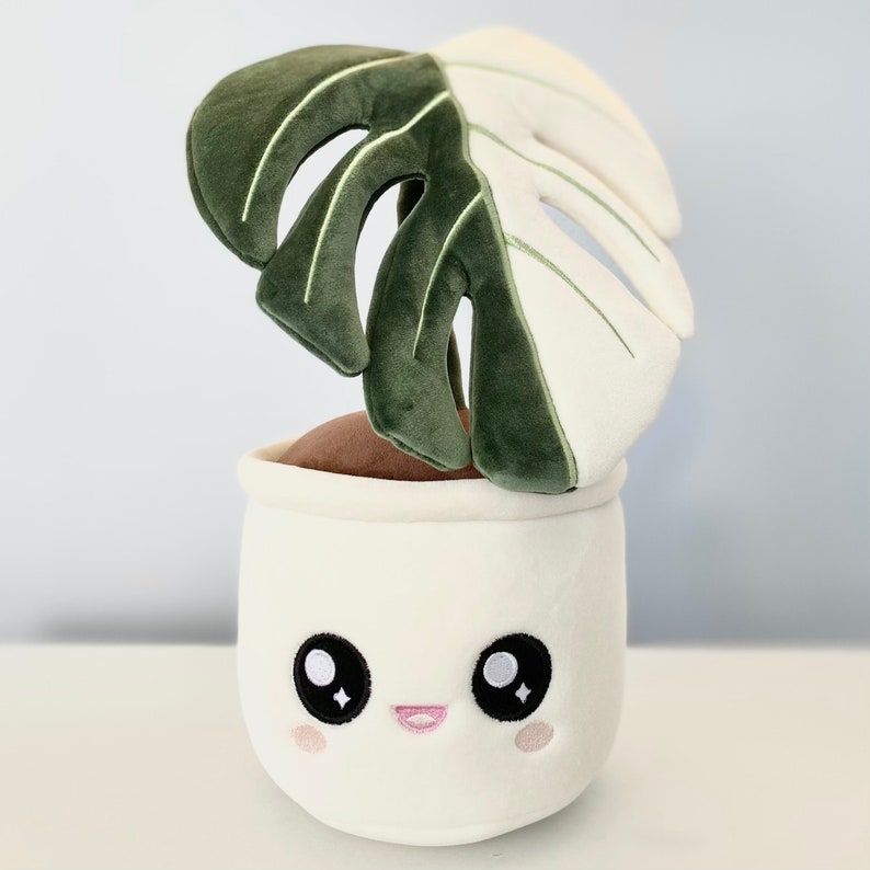 Monstera Albo Plush Toy image 1