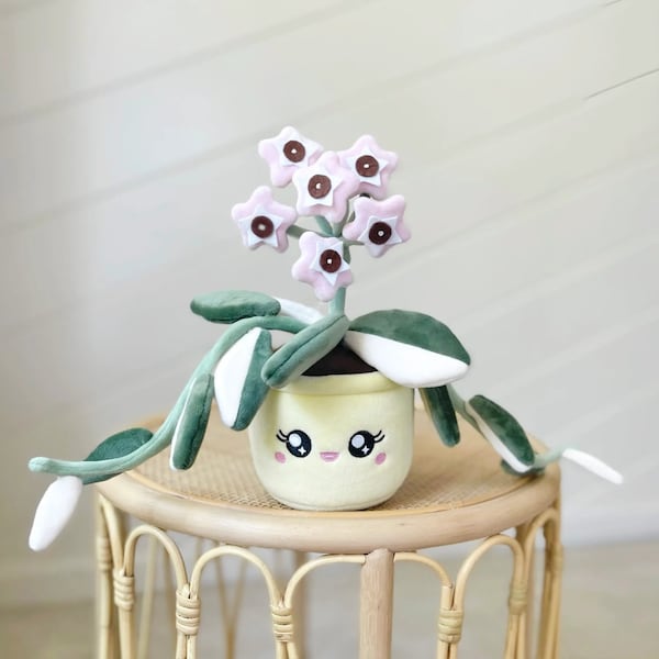 Hoya Carnosa Krimson Queen Plush Toy