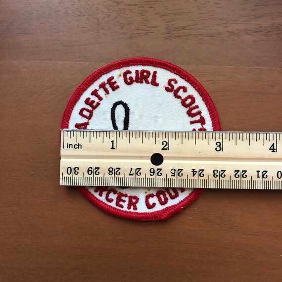 Vintage Cadette Girl Scout Badge - image 3