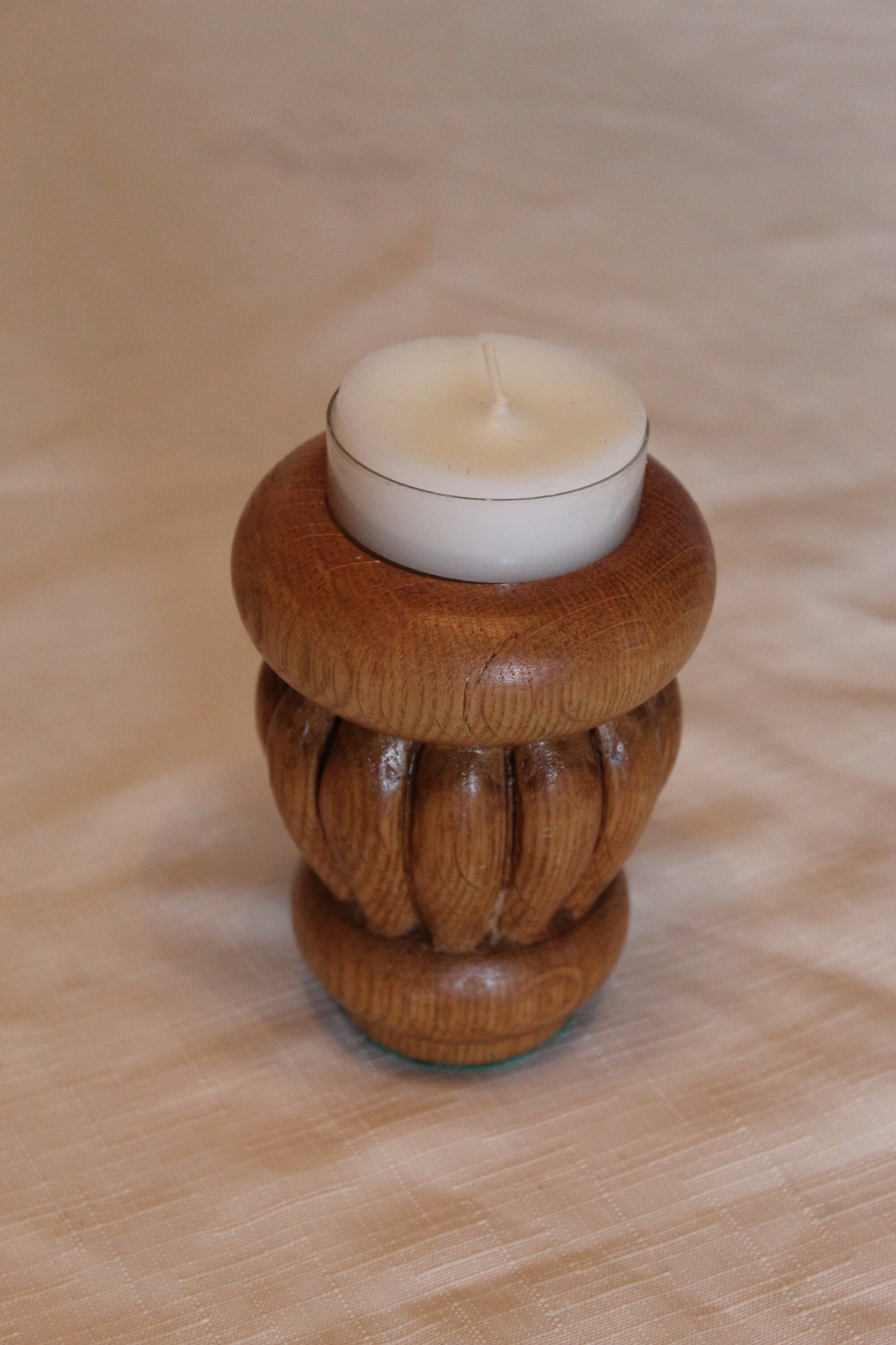 Acorn Fluted Candle Holder Etsy UK