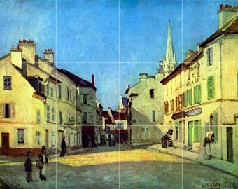 Place at Argenteuil by Sisley Tile Mural Kitchen Shower Bath Wall Backsplash Marble Ceramic