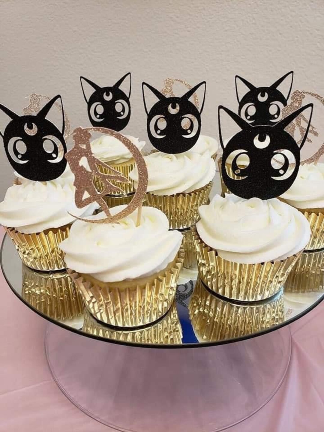 Sailor Moon Cupcake Toppers - Etsy UK