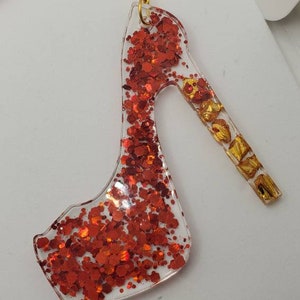 Stiletto Keychain / Heel Keychain / Customizable / Classy
