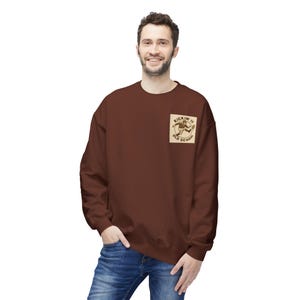 Vintage Rugby Crew Neck Sweatshirt - Kickin&#39; It Old School, Retro Rugby Design, Sleek Rugby Wear, Fun Rugby Style, Unisex Fashion Apparel,