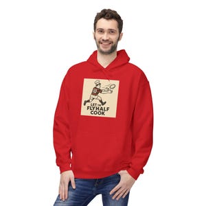 Flyhalf Rugby Hoodie, Funny Graphic Rugby Sweatshirt, Rugby Fans Gift, Let The Flyhalf Cook, Rugby Lover Present