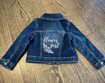 Flower Girl Jacket - Etsy