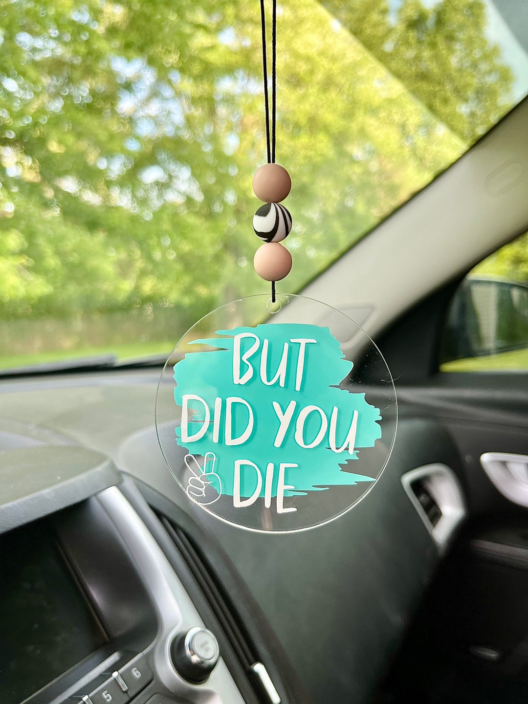 CUSTOM Acrylic Car Charm Etsy