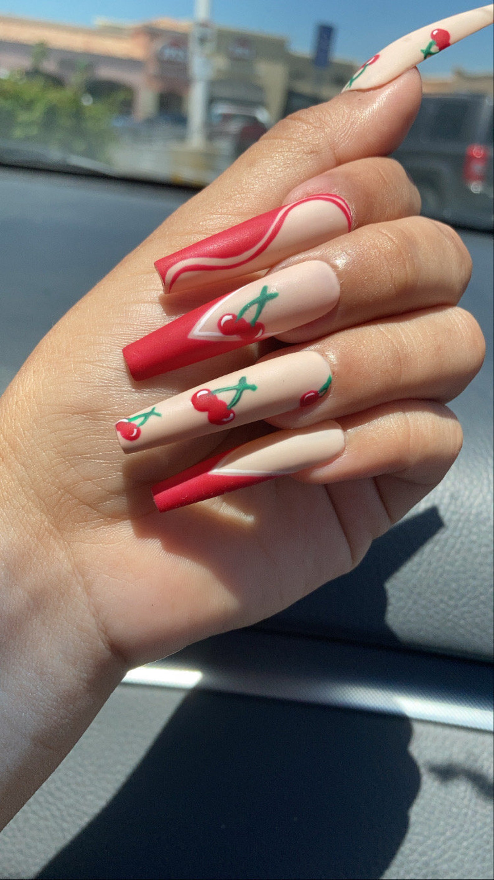 XXL long nails long press ons press on nails nails Etsy