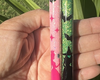 Glitter Gel Pen | Good Witch Bad Witch Inspired, Handmade