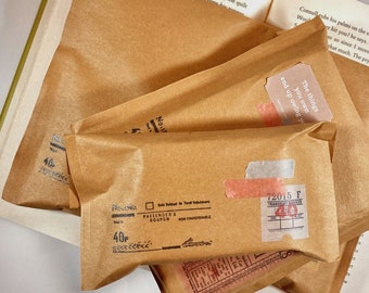 500 Stück ULTIMATE Vintage Stationäre Journaling Grab Bag Set, enthalten alles Pack | Tagebuch, Schreiben | Für Journaling und Tagebuch