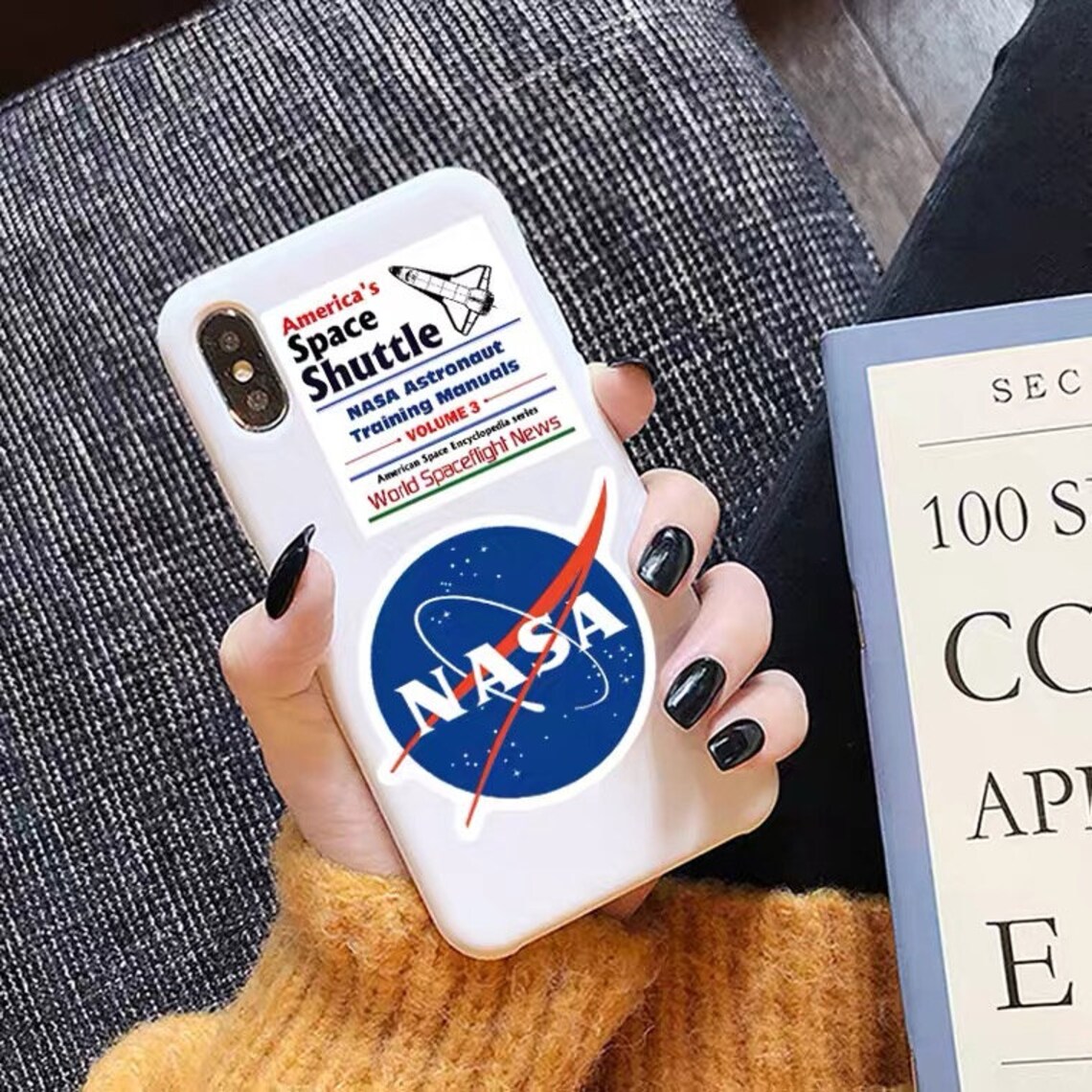 45 X Nasa Sticker Pack NASA SpaceX Sticker Wordings labels Etsy