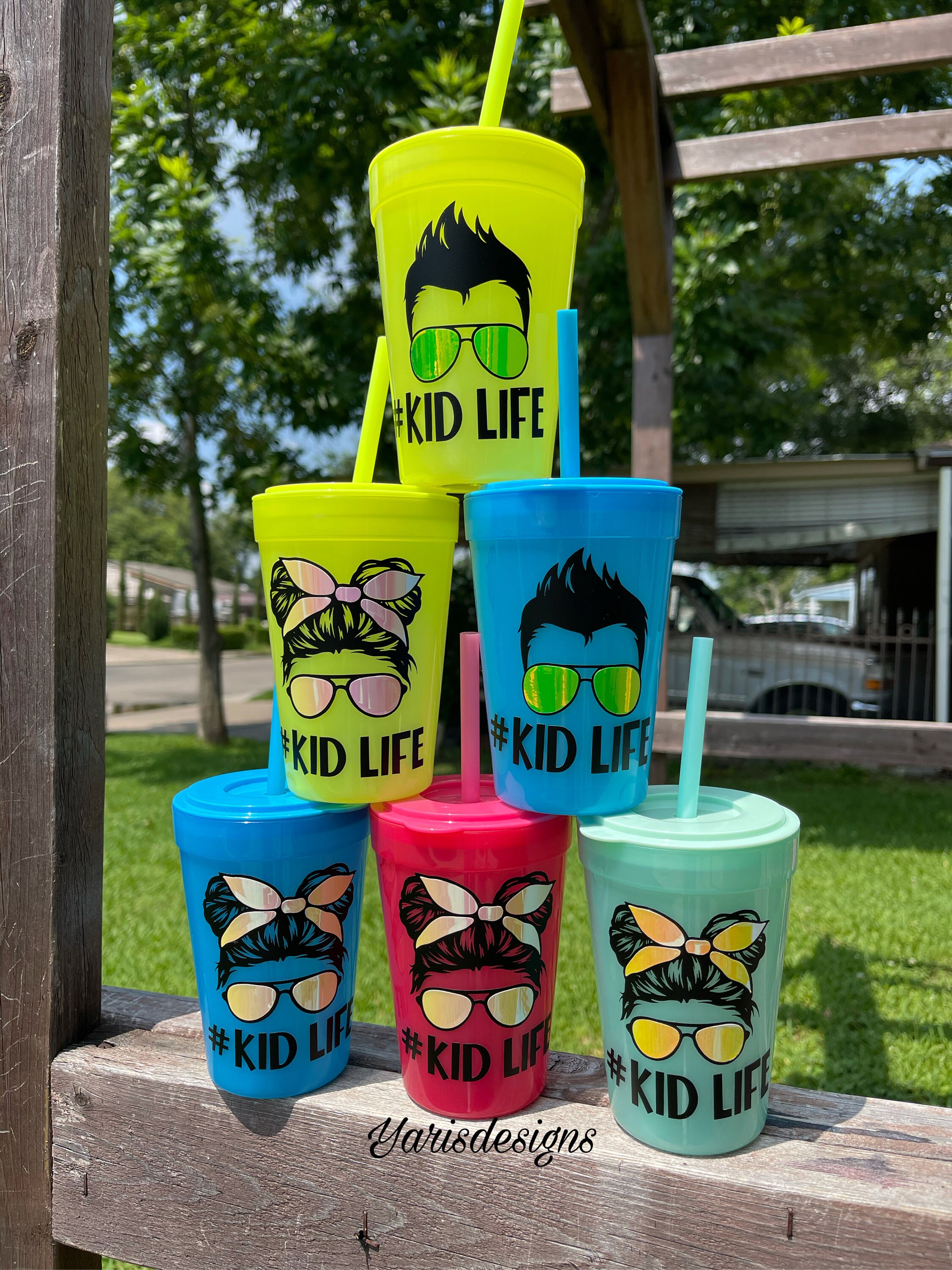 Color Changing Cup / Color Changing Kids Cup / Holographic Cup Etsy