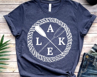 Lake Life Shirt, Lake Shirt, Avontuur, Funny Lake Shirt, Cadeau voor haar, Lake Shirt, Lake Trip, Boating Lake Life, Vacation Tee, Summer Lake