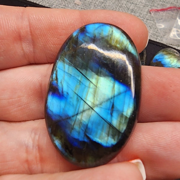 YOU PICK | High Quality Labradorite Oval Cabochons | Non-Drilled Cabochons | Jewelry Making | Crystal Oval Cabochons