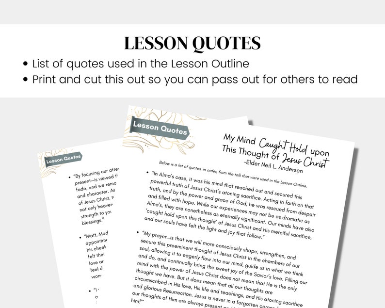 My Mind Caught Hold Upon This Elder Andersen Conference Talk April 2023