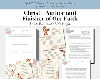 Christ—Author and Finisher of Our Faith | Elder Eduardo F. Ortega | April 2026 General Conference | Relief Society Lesson