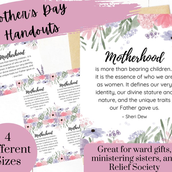 Mothers Day Quote - Etsy