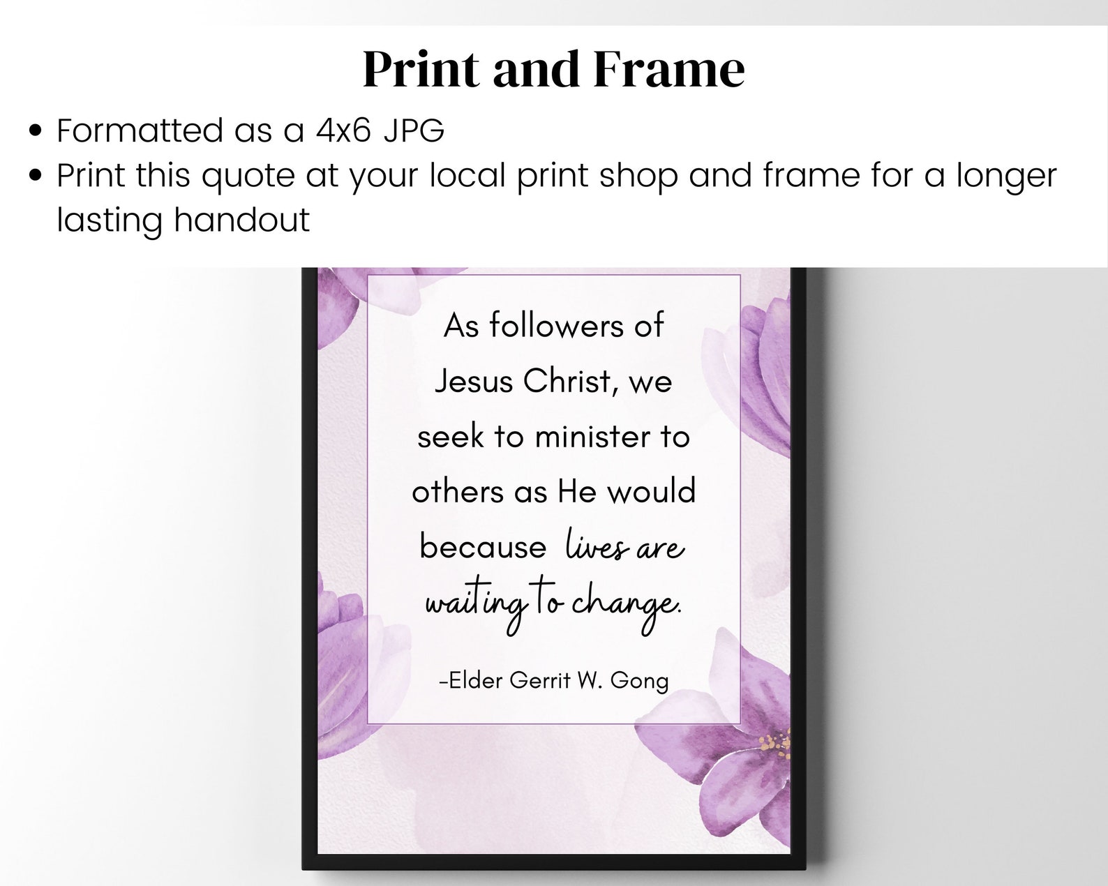 Ministering Elder Gerrit W. Gong LDS General Conference Talk April 2023