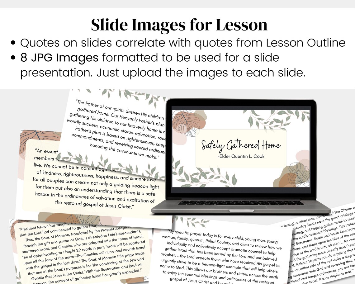 Safely Gathered Home Elder Quentin Cook LDS Conference Talk April 2023