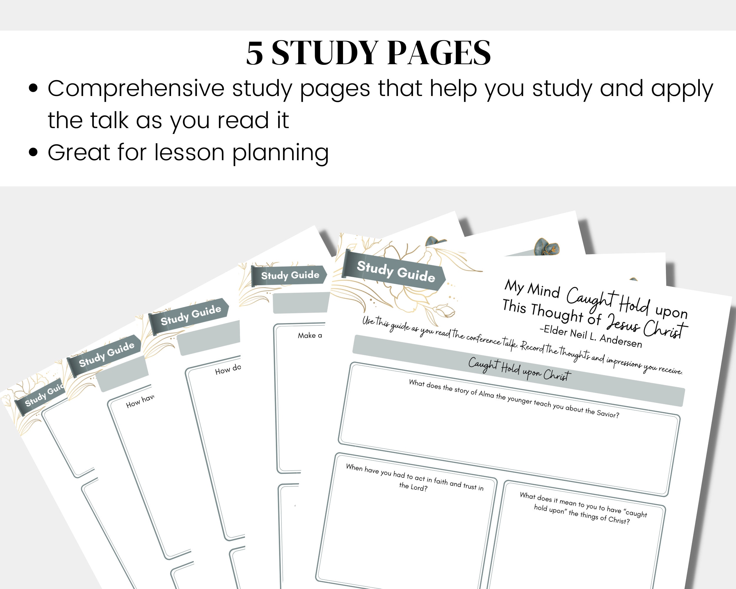 My Mind Caught Hold Upon This Elder Andersen Conference Talk April 2023