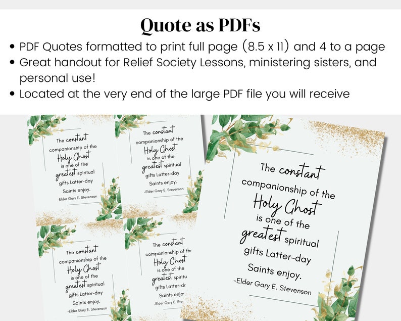 Promptings of the Spirit Elder Stevenson General Conference Talk Oct