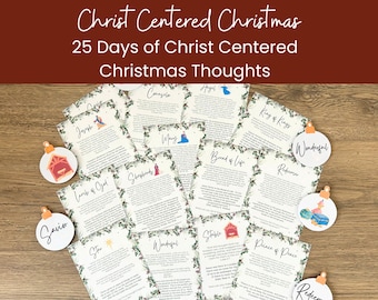 LDS Christmas Countdown| Christ Centered Christmas| LDS Names of Christ| LDS Christmas Advent| Lds Christmas Gift| Lds Christmas fhe