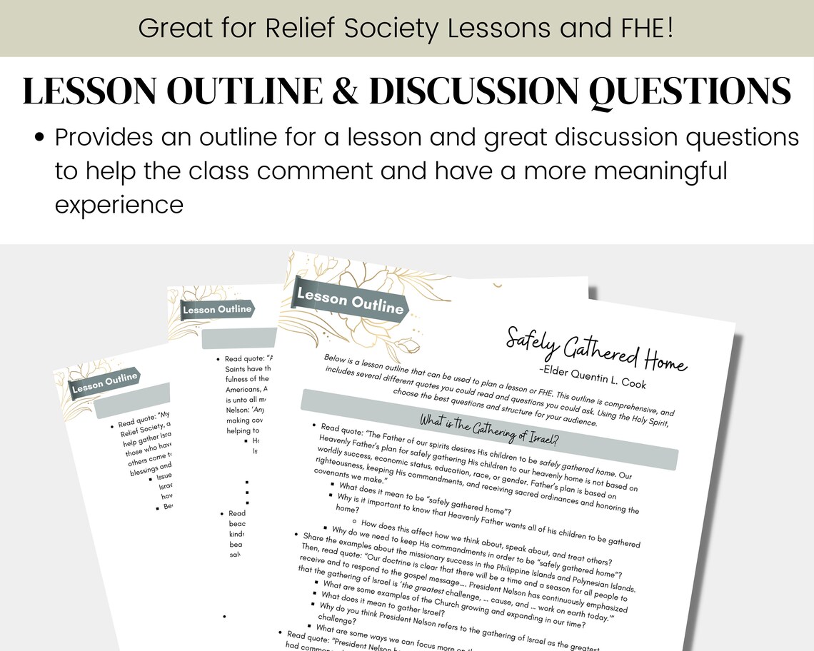 Safely Gathered Home Elder Quentin Cook LDS Conference Talk April 2023