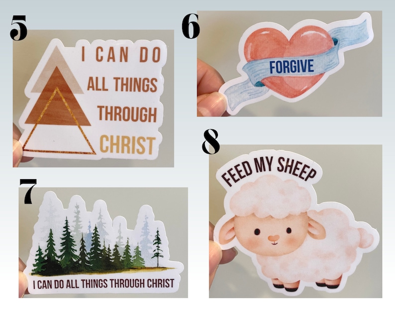 LDS Missionary Die Cut Stickers- Come Follow Me Stickers- LDS Youth Die ...