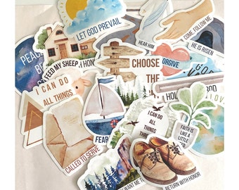 LDS Missionary Die Cut Stickers- Come Follow Me Stickers- LDS Youth Die Cut Stickers- Youth Conference Stickers- Seminary Sticker Gifts