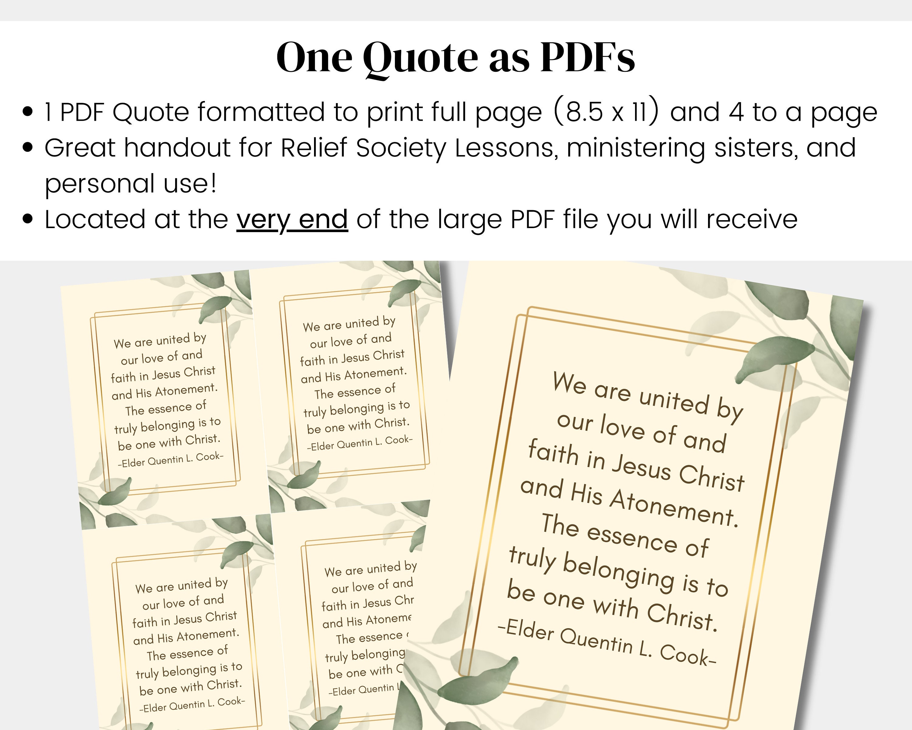 Be One With Christ