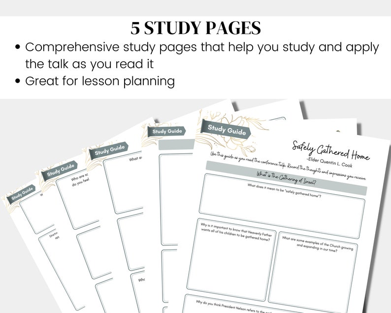 Safely Gathered Home Elder Quentin Cook LDS Conference Talk April 2023